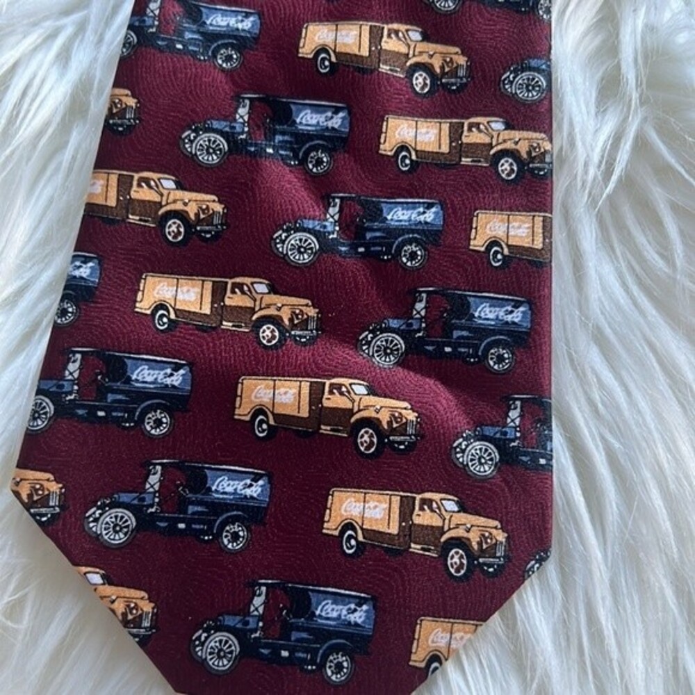 Vintage Coca Cola Mens Tie